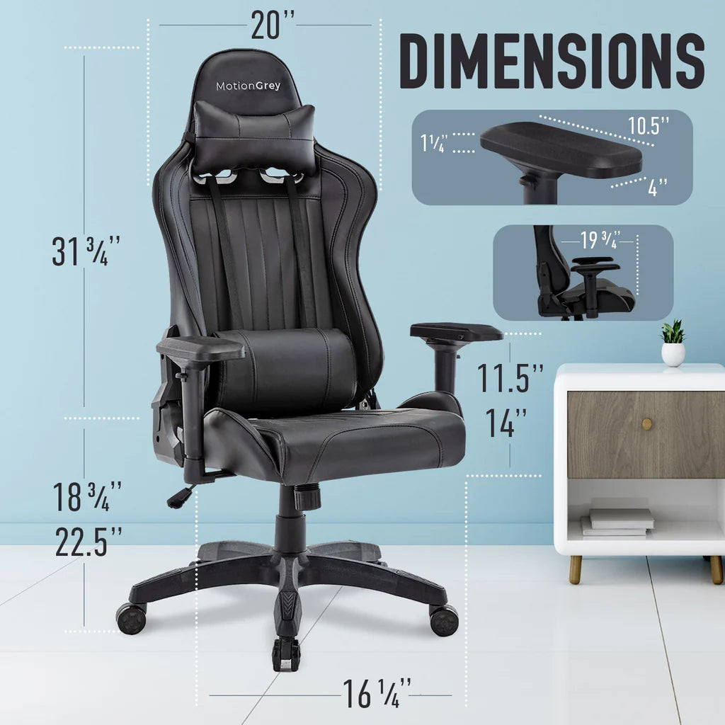 MotionGrey - Motion Enforcer Ergonomic Office Chair Office Chairs