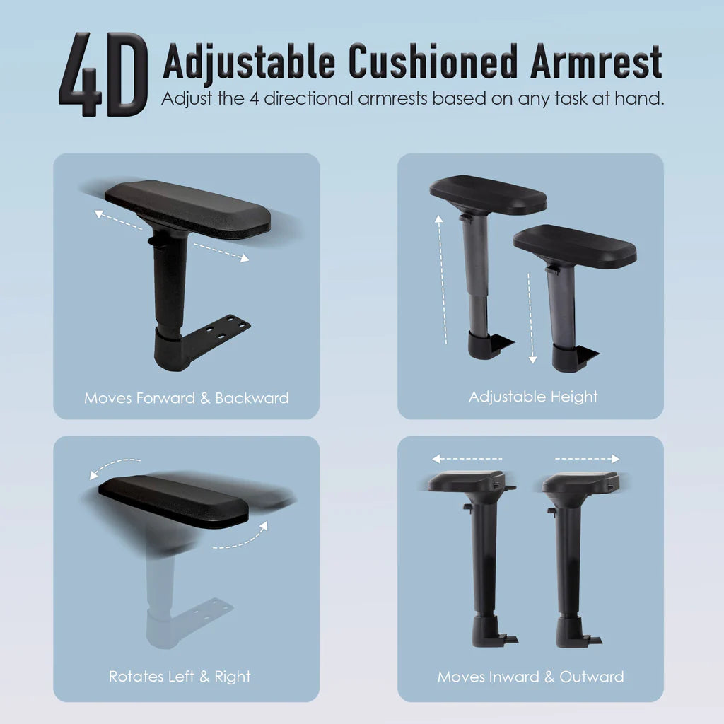 MotionGrey - Motion Enforcer Ergonomic Office Chair Office Chairs