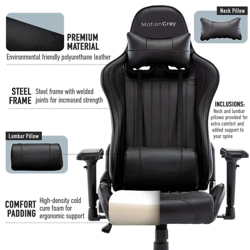MotionGrey - Motion Enforcer Ergonomic Office Chair Office Chairs