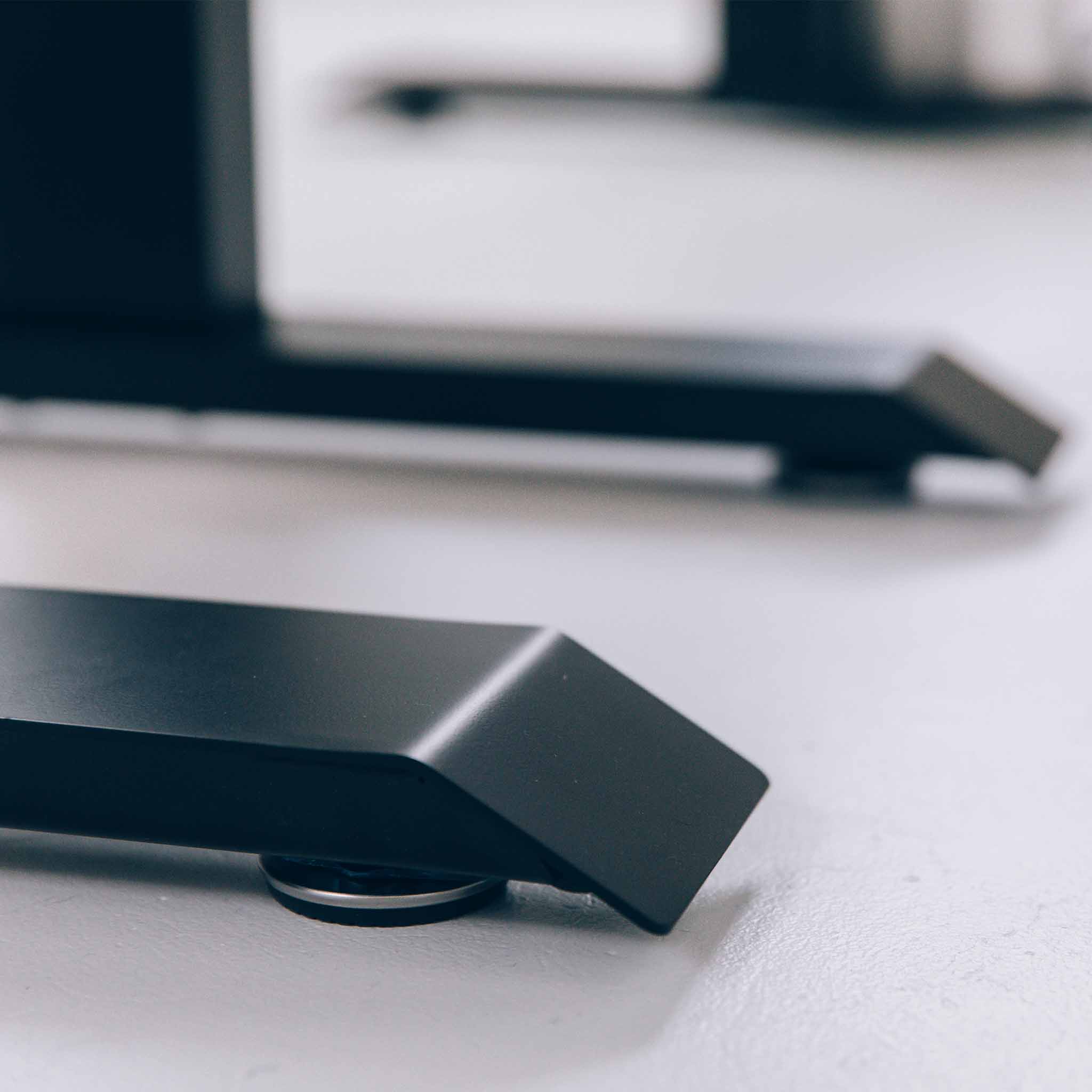 MotionGrey - Motion Series - Standing Desk with Table Top Desks