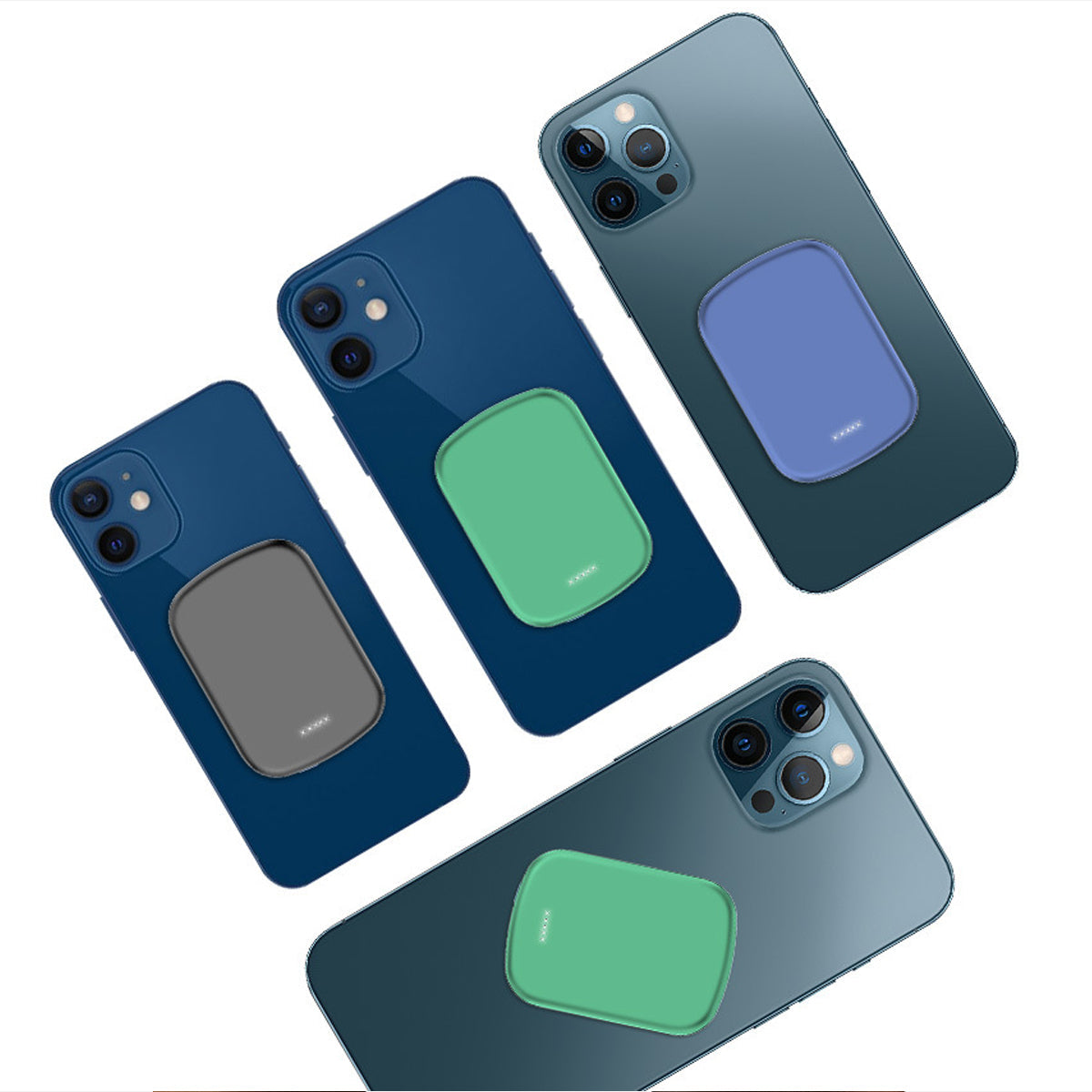 Chargomate Magnetic Portable Wireless Charger And Power Bank For Apple And Android by VistaShops Power Adapters & Chargers