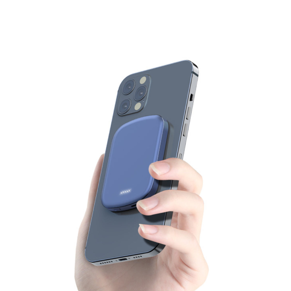 Chargomate Magnetic Portable Wireless Charger And Power Bank For Apple And Android by VistaShops Power Adapters & Chargers