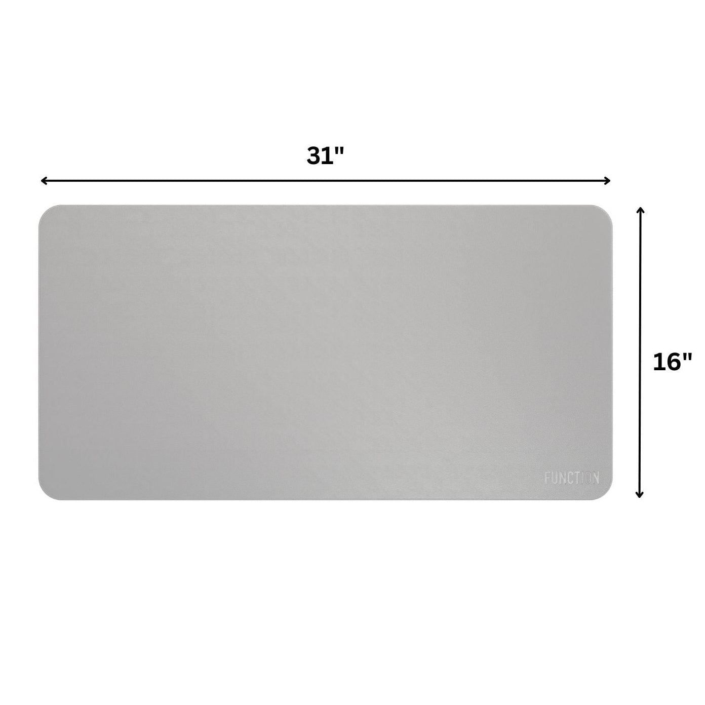 DESK MAT PRO + 2 MAGNETIC CABLE BLOCK MANAGERS by Function101 Desk Pads & Blotters