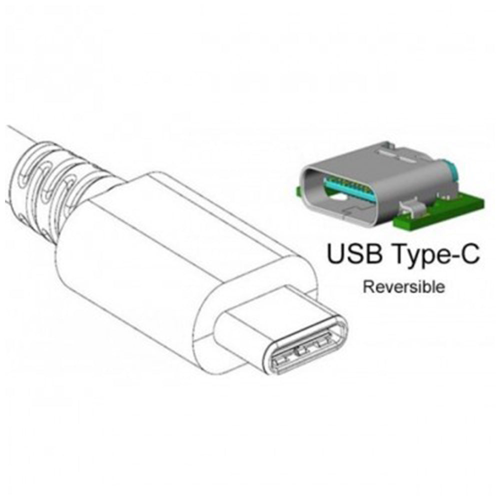 USB-C 3.1 to DVI F Converter Cable by Techly Power Adapters & Chargers