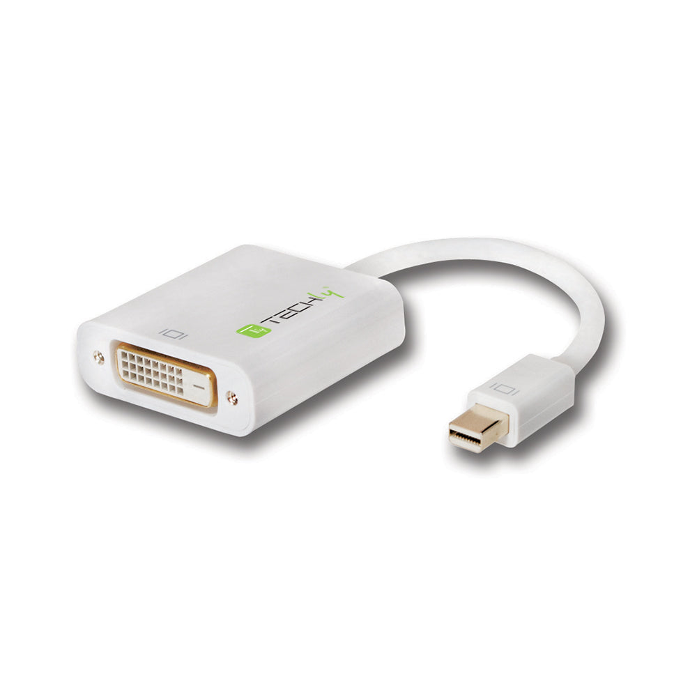 Mini DisplayPort 1.2 to DVI Adapter 15cm by Techly Power Adapters & Chargers