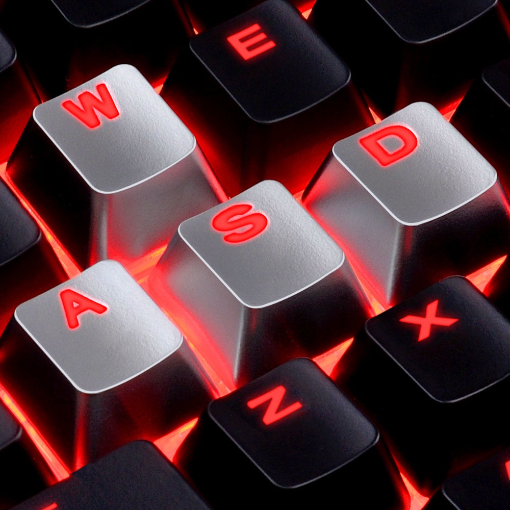 Cougar Metal Keycaps for Mechanical Keyboards Cherry MX Compatible Cougar Key Caps