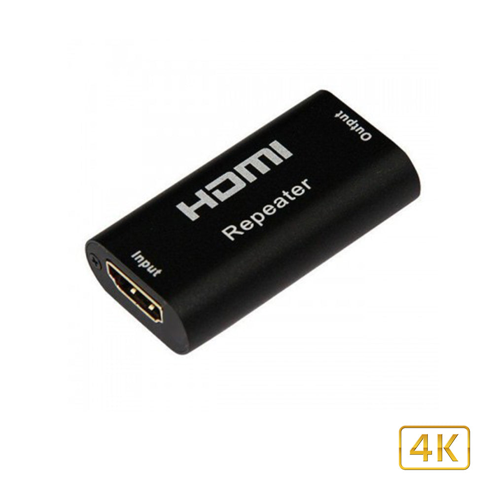 HDMI 2.0 4K Repeater - Up to 40m by Techly Power Adapters & Chargers