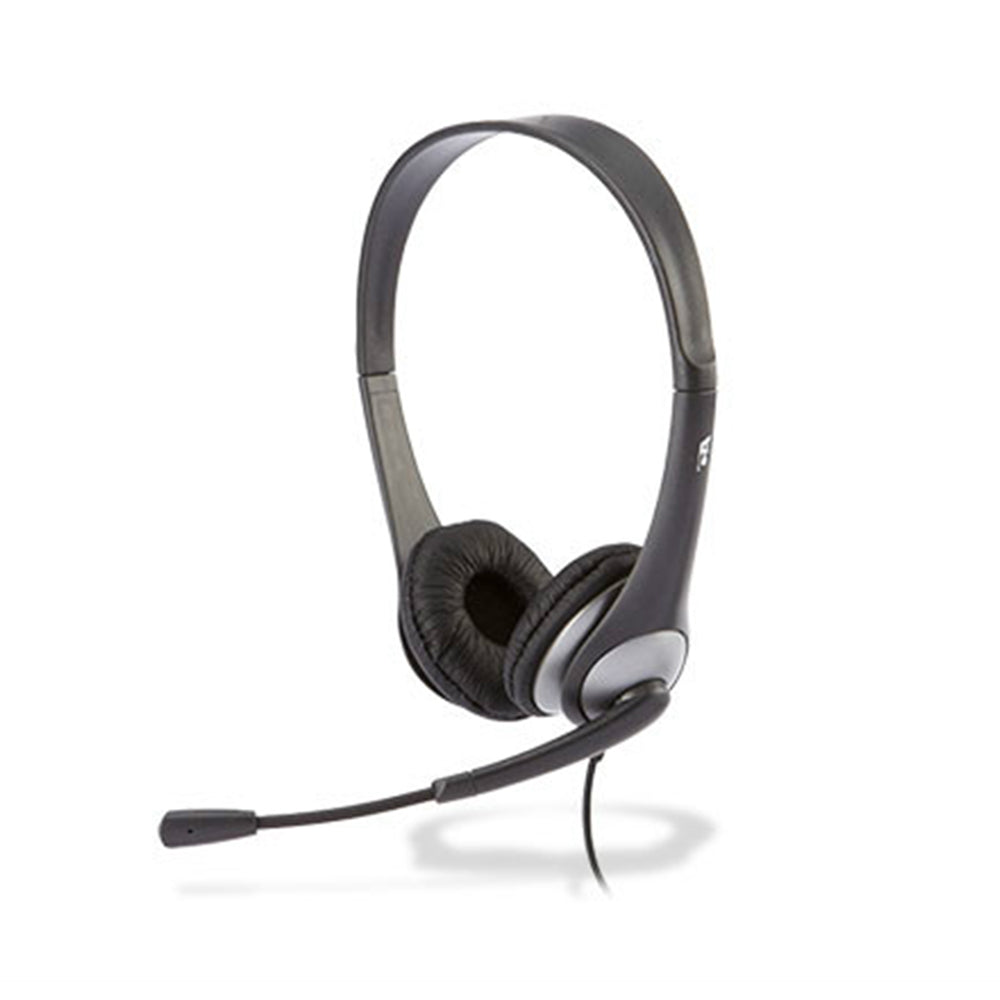 Stereo Headset w/Single Plug + Y-adapter Cyber Acoustics
