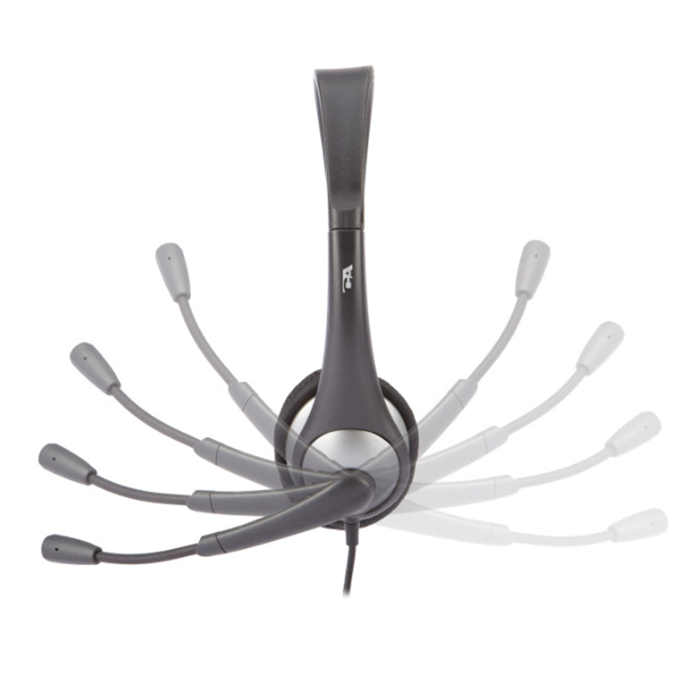 Stereo Headset w/Single Plug + Y-adapter Cyber Acoustics