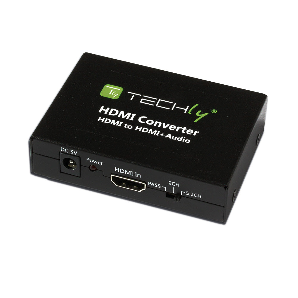Audio Extractor HDMI SPDIF + RCA R/L by Techly Power Adapters & Chargers