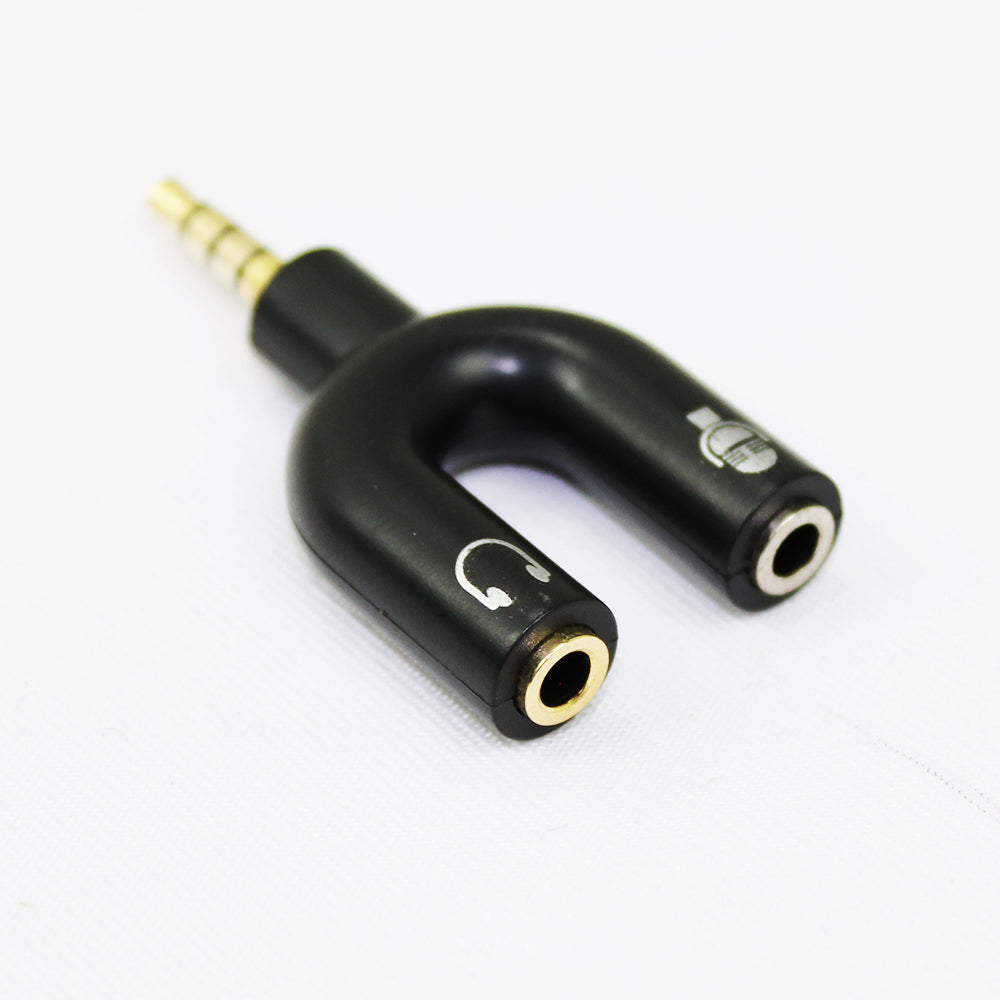 BlueDiamond - Audio + Mic Headset Splitter Cables