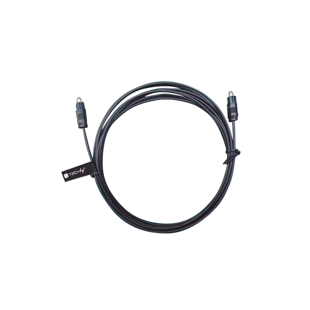 Toslink Digital Optical Audio SPDIF 3m by Techly Power Adapters & Chargers