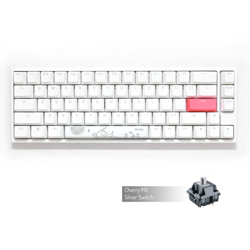 Ducky One 2 SF RGB White Cherry MX Silent Red Ducky Keyboards