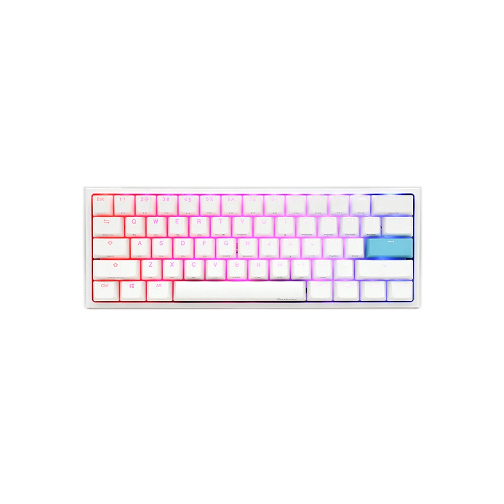 Ducky One 2 Mini White V2 MX Silent Red Ducky Keyboards