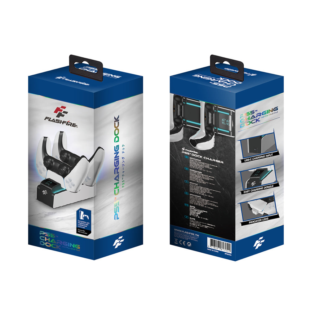 Flashfire PS5 Controller Charging Dock Charging Hub