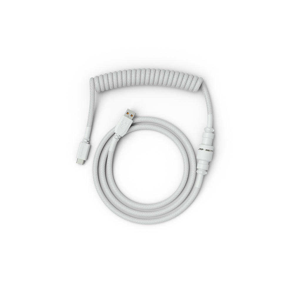 Glorious USB-C Coiled Cable - Ghost Cables