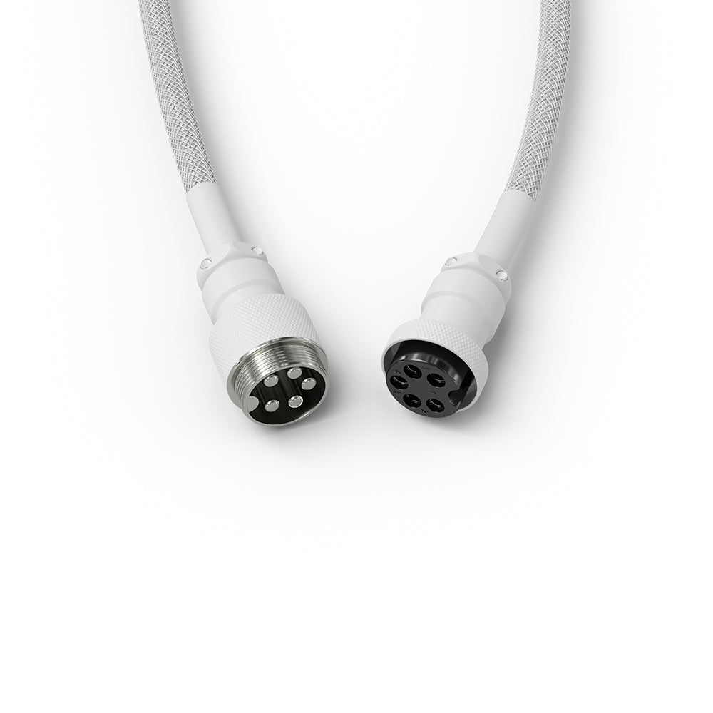 Glorious USB-C Coiled Cable - Ghost Cables