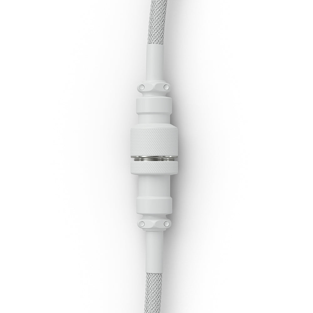 Glorious USB-C Coiled Cable - Ghost Cables