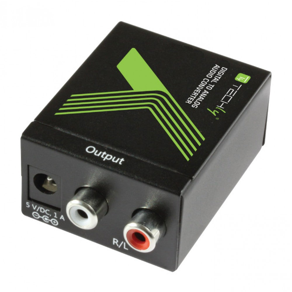 Audio Converter SPDIF to RCA by Techly Power Adapters & Chargers