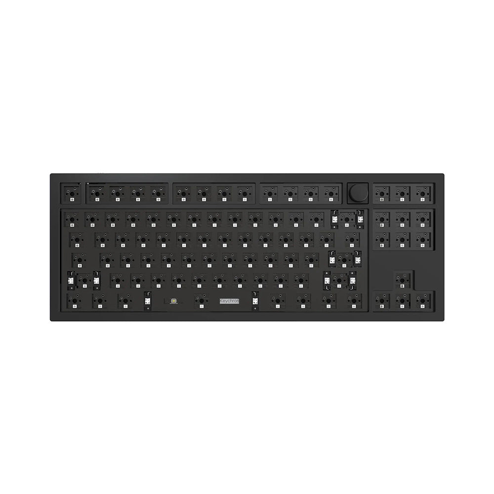 Keychron Q3 Mechanical Keyboard Black with Knob Barebones Keychron Keyboard