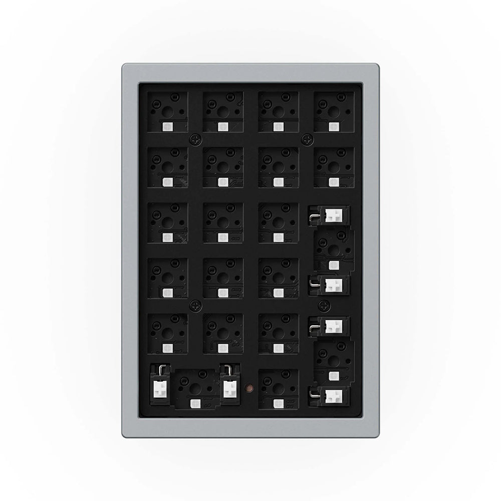 Keychron Q0 Mechanical Keyboard Mechanical Keyboard Numberpad Grey Barebones Keychron Keyboard