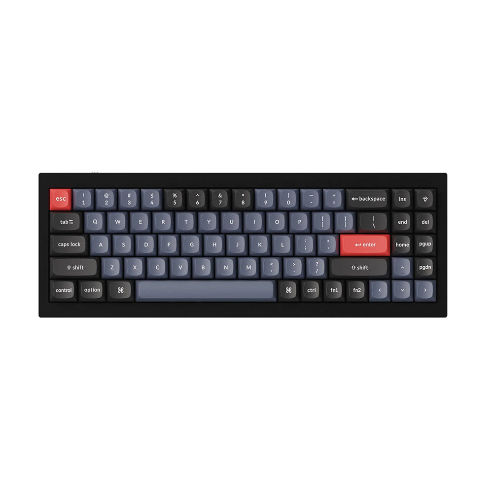 Keychron Q7 Black - Gateron Pro Red Keychron Keyboard