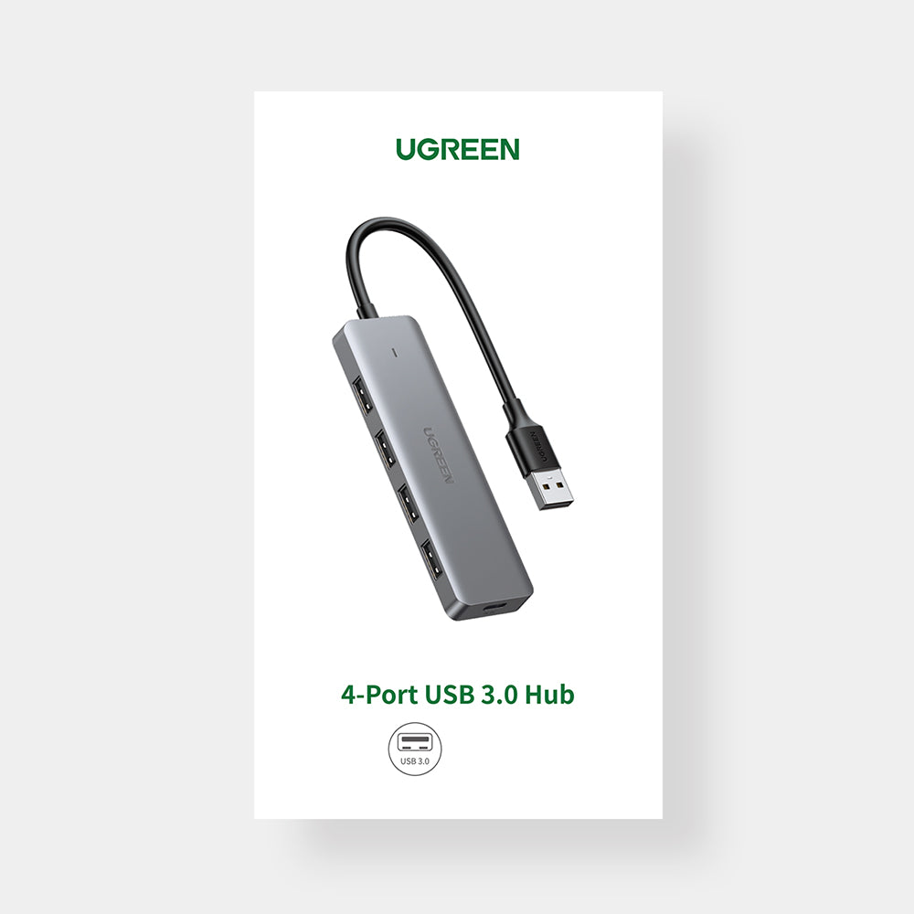 USB A Hub - 4 USB A Ports and Micro USB by UGREEN Adapters
