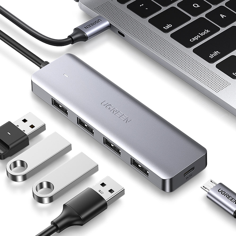 USB C Hub - 4 USB A Ports and Micro USB by UGREEN Adapters