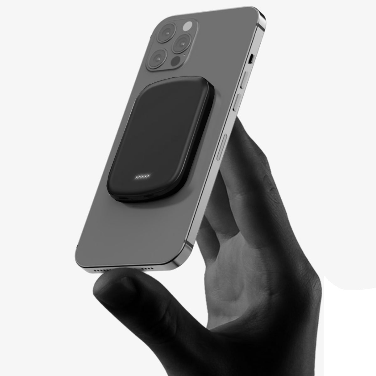 Chargomate Magnetic Portable Wireless Charger And Power Bank For Apple And Android by VistaShops Power Adapters & Chargers