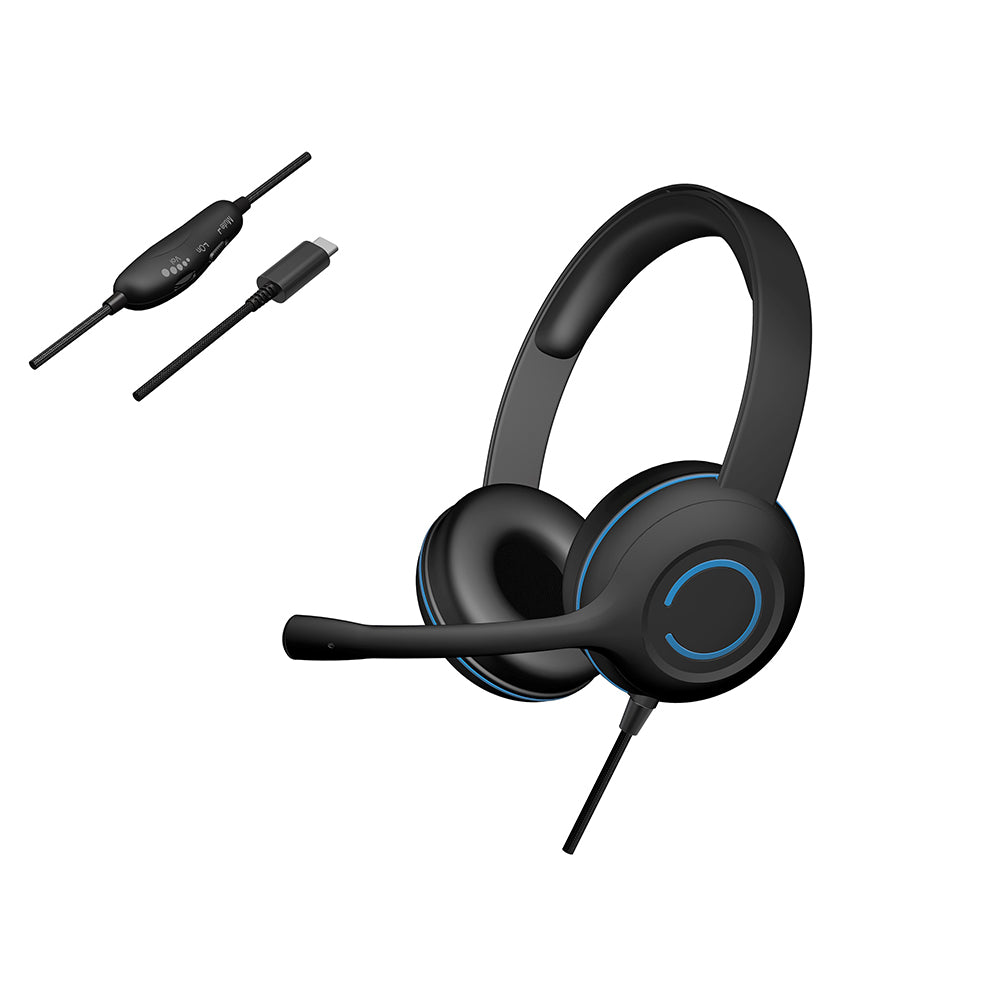 USB-C Stereo Headset Cyber Acoustics