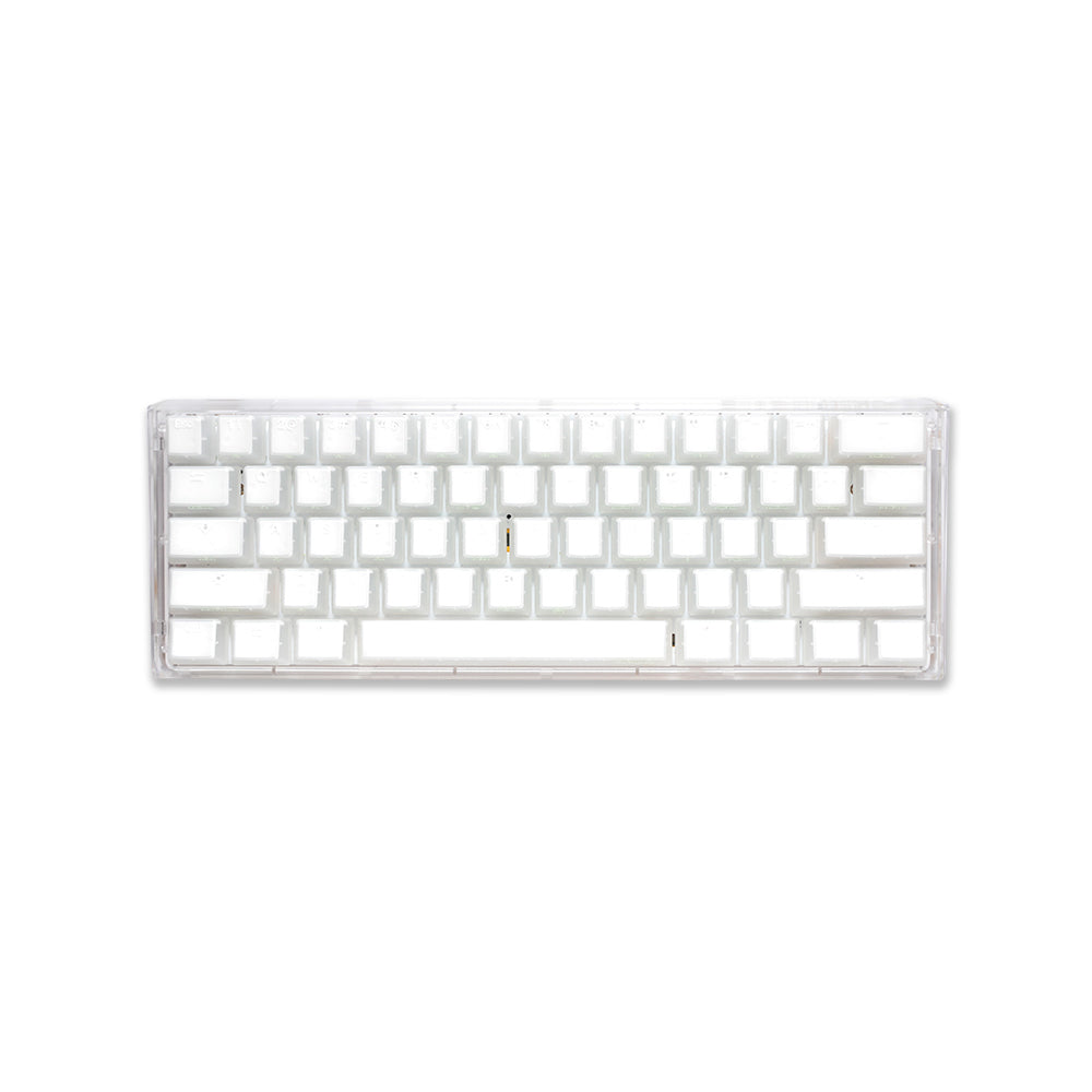 Ducky ONE 3 Aura RGB Mini Mechanical Keyboard White MX Cherry Red Keyboards
