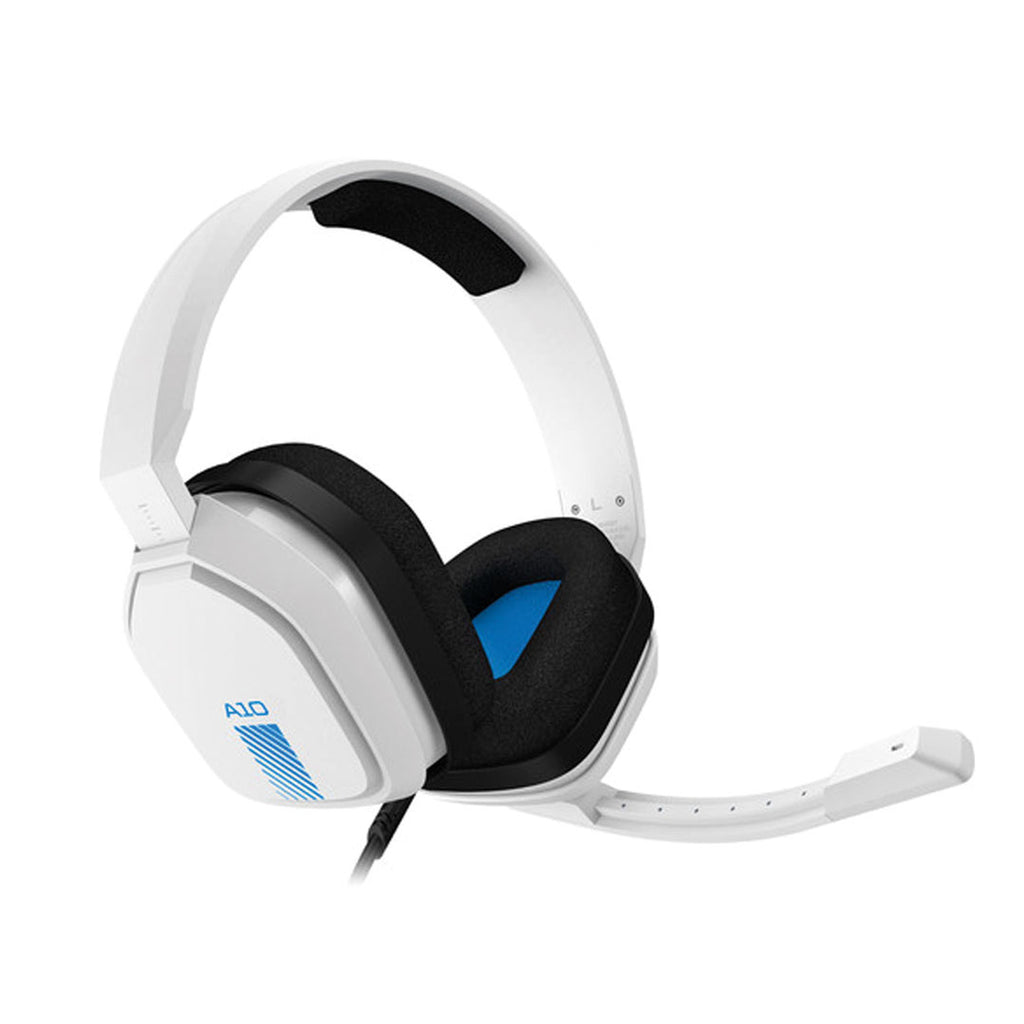 Astro Headset Gaming A10 with Boom Mic Pro Quality Rugged & Durable White Logitech 