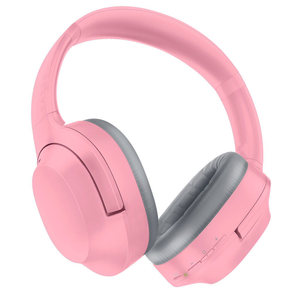 Razer Headset Wireless Opus X Quartz Active Noise Cancelling with Mic 30-40 Hr Battery Life Razer