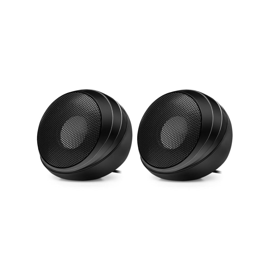 Adesso Computer Speakers 5W USB 2.0 full range Neodymium speaker driver - Black Adesso
