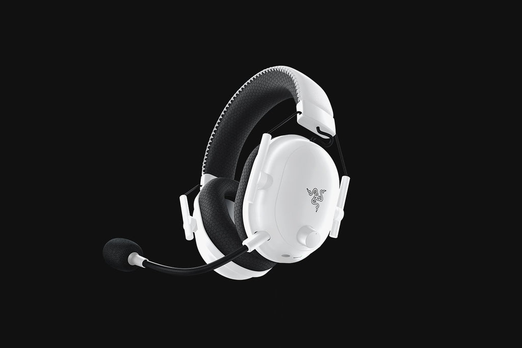 Razer Gaming Headset Wired BlackShark V2 Pro with Boom Mic Hyperclear Passive Noise Cancelling - White Razer 