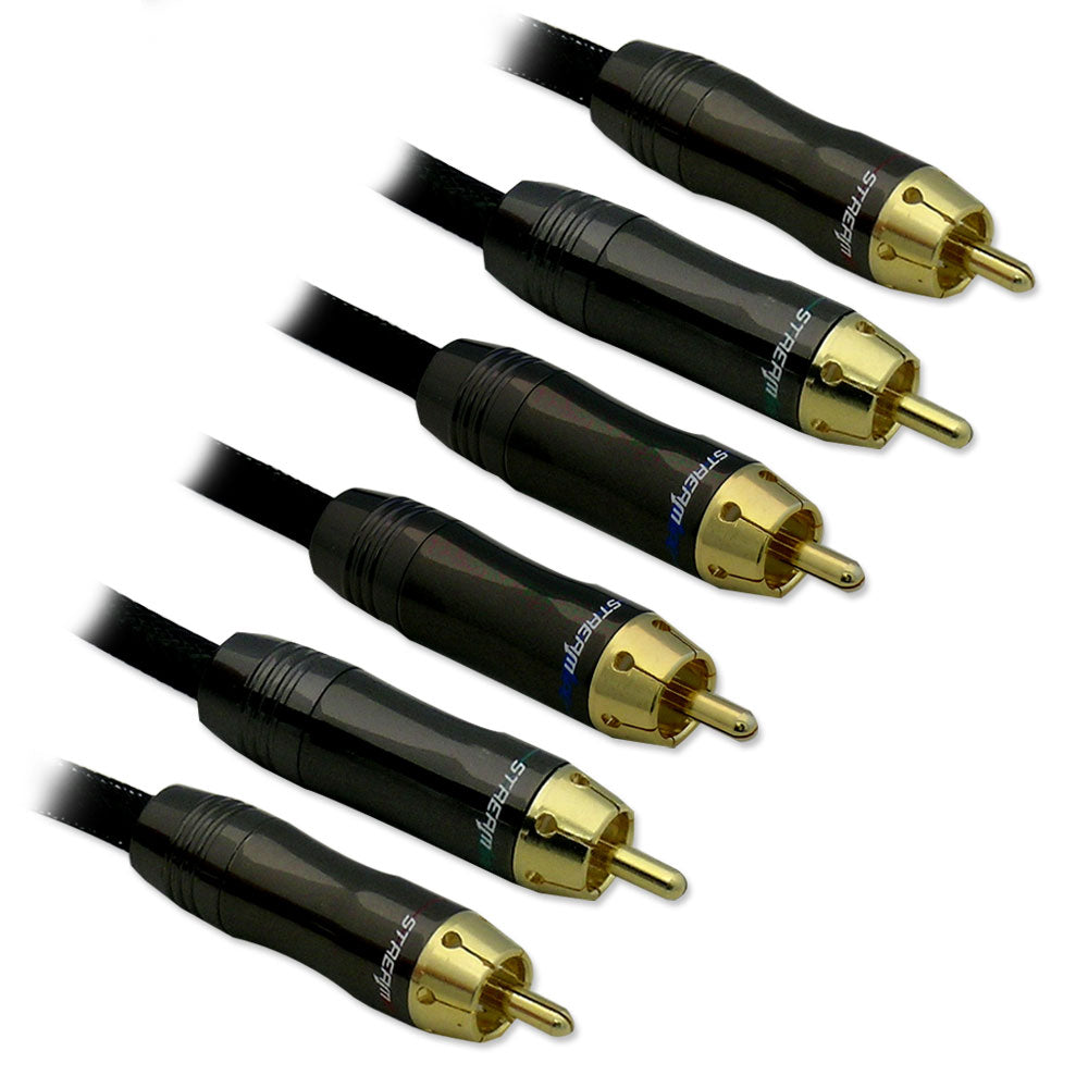 Component Video Cable - 3ft by Streamwire Cables