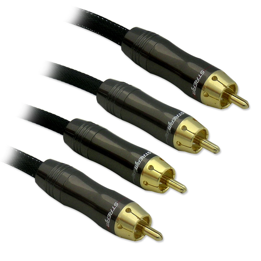 Stereo RCA Audio Cable - 15ft by Streamwire Cables