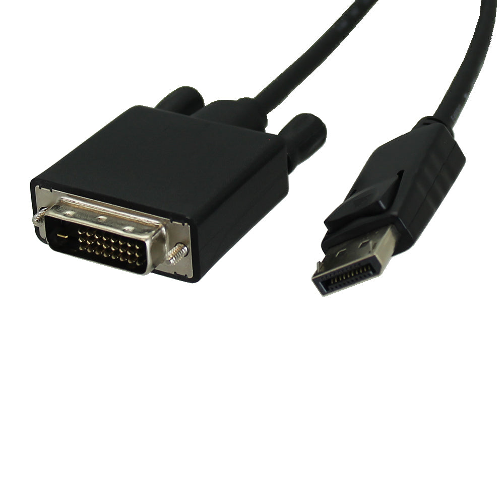 Displayport to DVI-D Cable M/M - 6ft