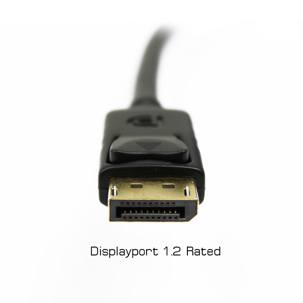 Displayport 1.2 rated cable M/M - 3ft