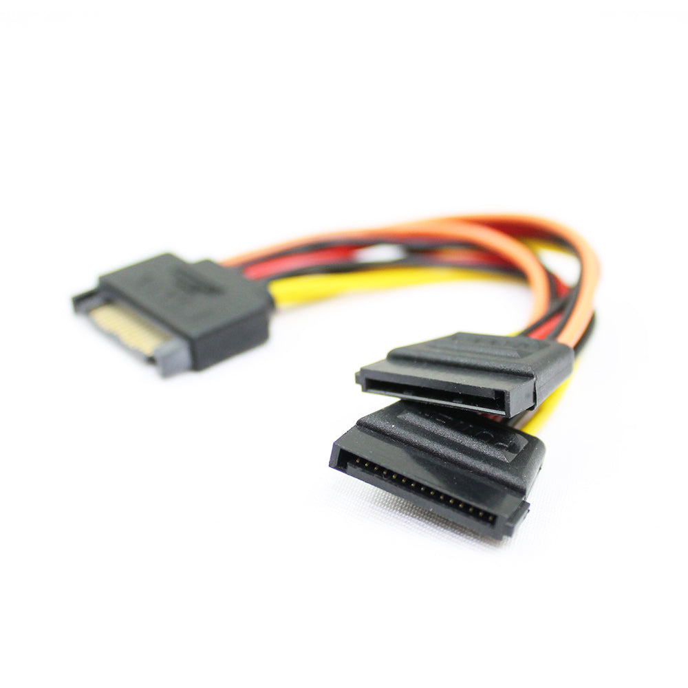 SATA Y Splitter Cable - 6in