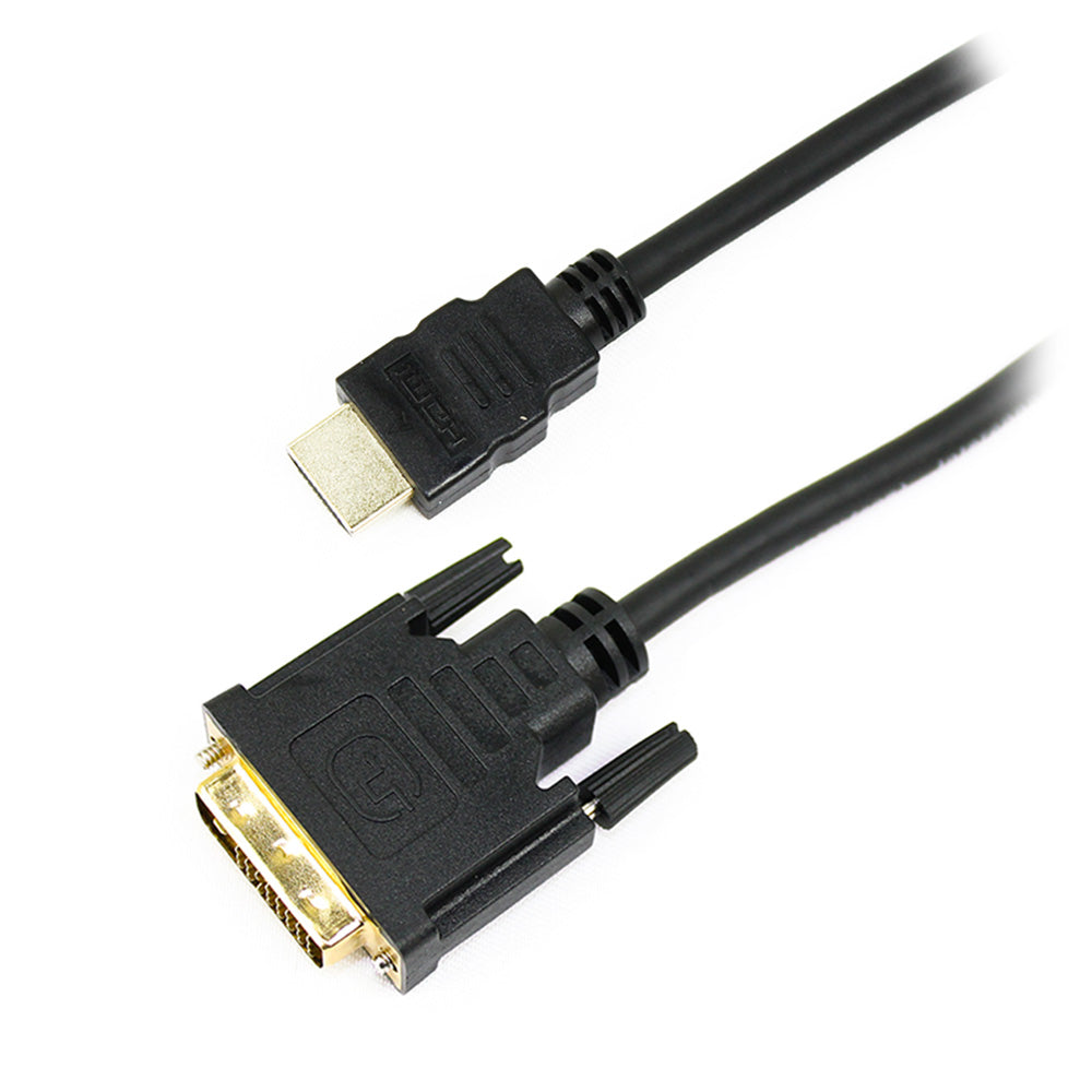 HDMI to DVI-D 24+1 Cable, 15ft M/M
