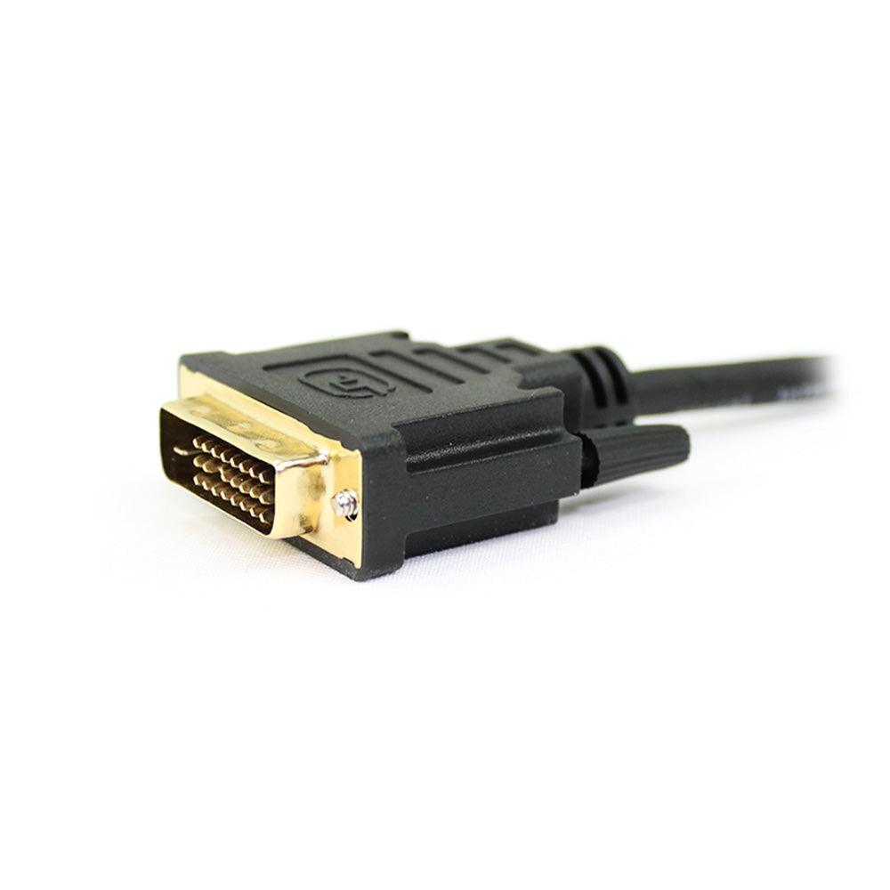 HDMI to DVI-D 24+1 Cable, 15ft M/M