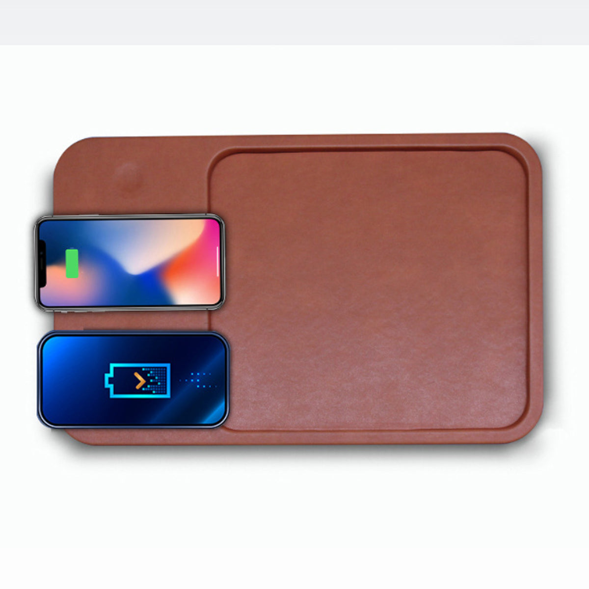 Catch All Tray Pod With 3 In 1 Smart Wireless Charger by VistaShops Power Adapters & Chargers