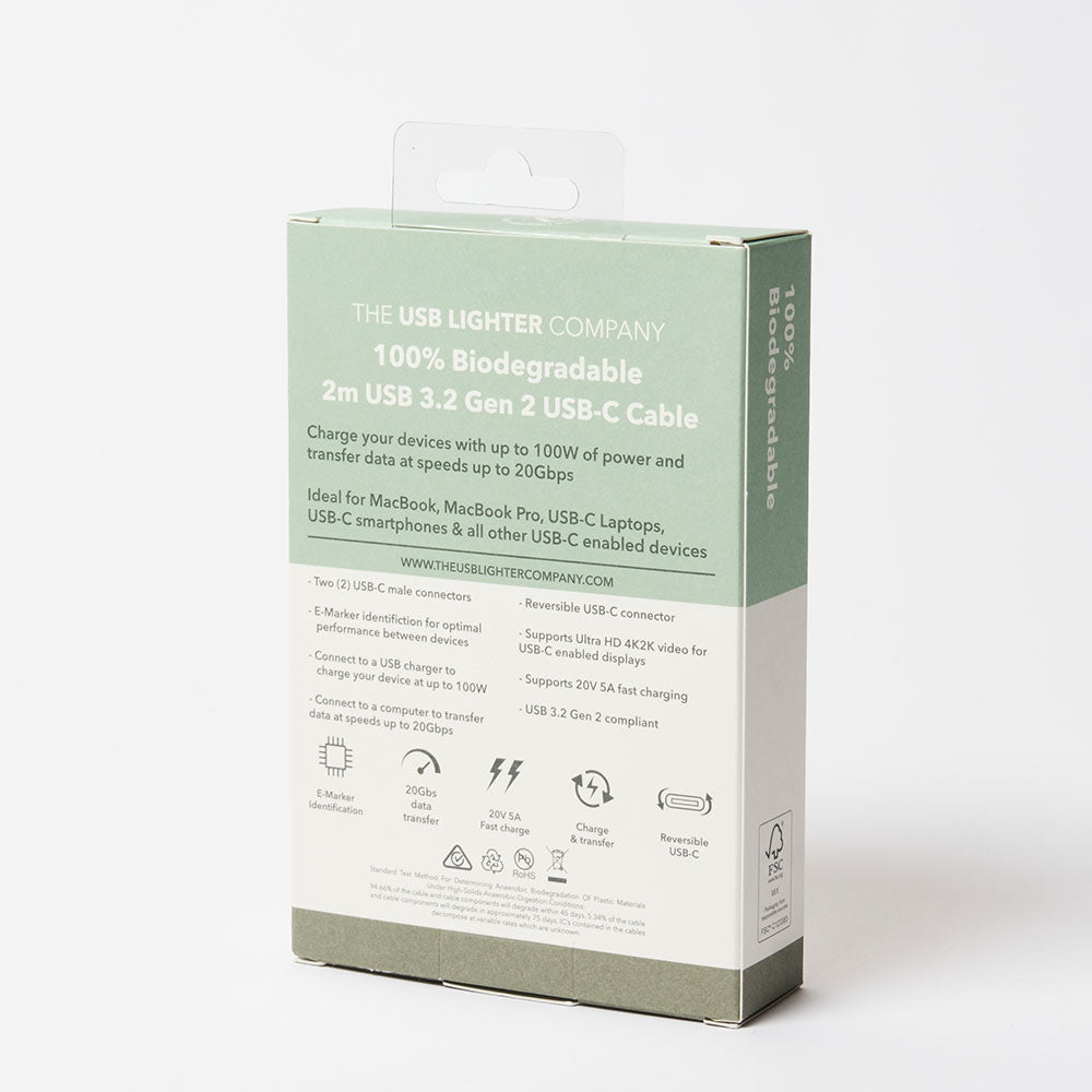 The Bio Cable by The USB Lighter Company Power Adapters & Chargers