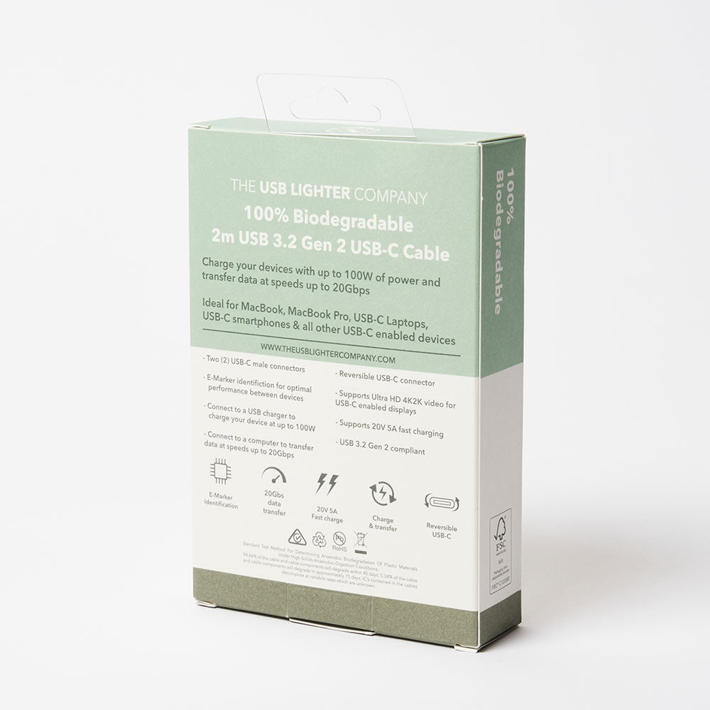 The Bio Cable by The USB Lighter Company Power Adapters & Chargers