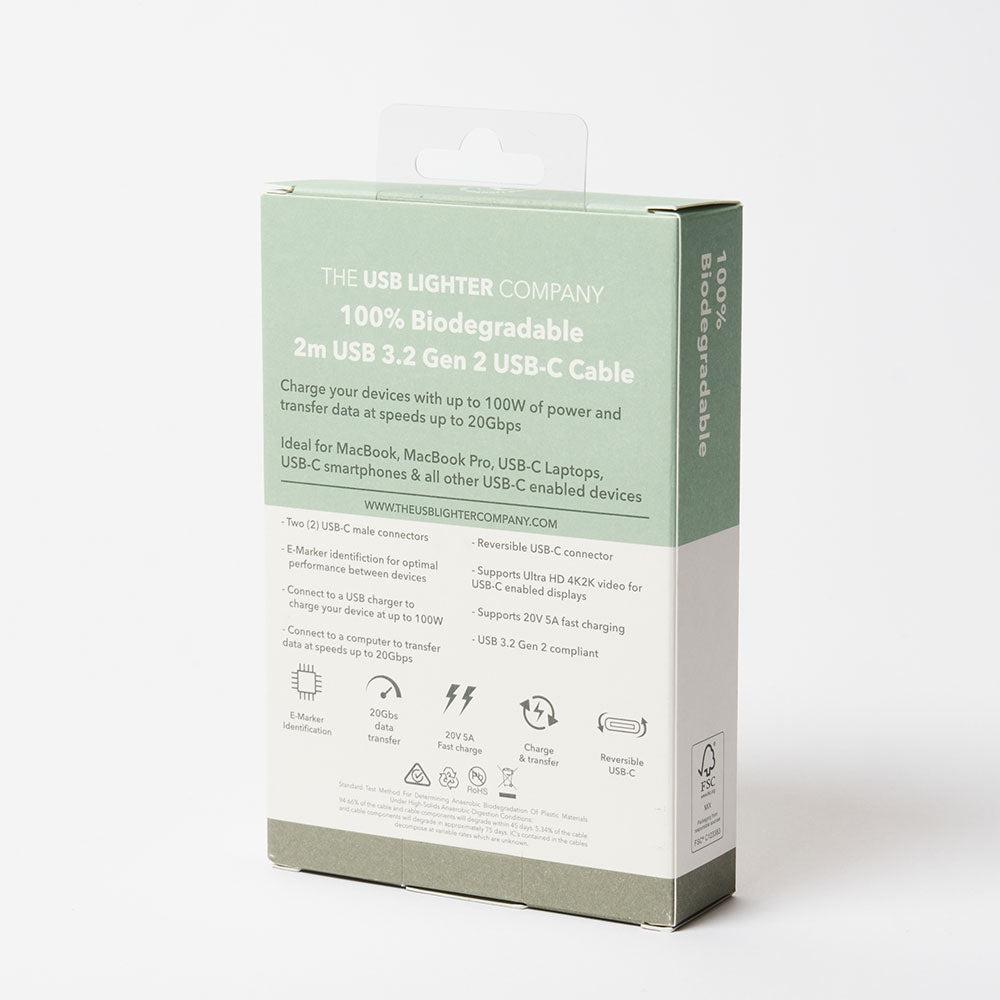 The Bio Cable by The USB Lighter Company Power Adapters & Chargers