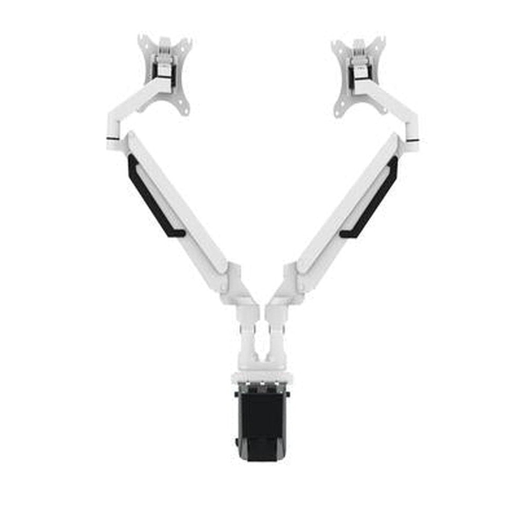 Dual-Screen Desktop Monitor Mount - Aircraft Aluminum Supports 17"-32" Office Desk Monitors by EFFYDESK EFFYDESK MONITOR ARMS
