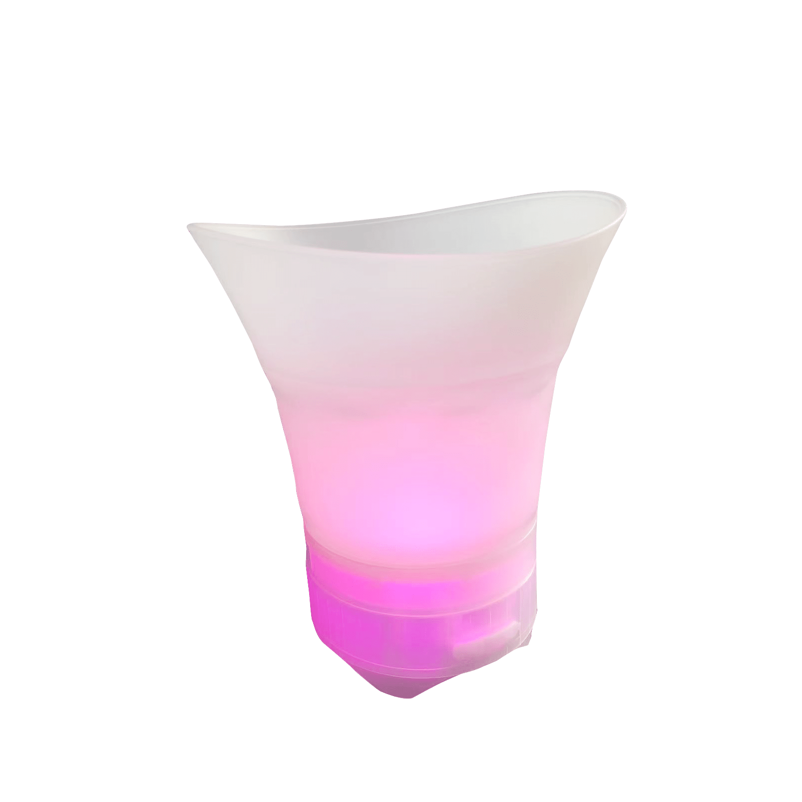 LumiCharge Lumi-Chill - Chilled Ice Bucket Wireless Speaker for Water,Wine,drinks,4 Hours of Playtime, Perfect Bar Accessories for Home, Portable Ice Bucket, Collapsable with LED Party Light and Speaker Speakers