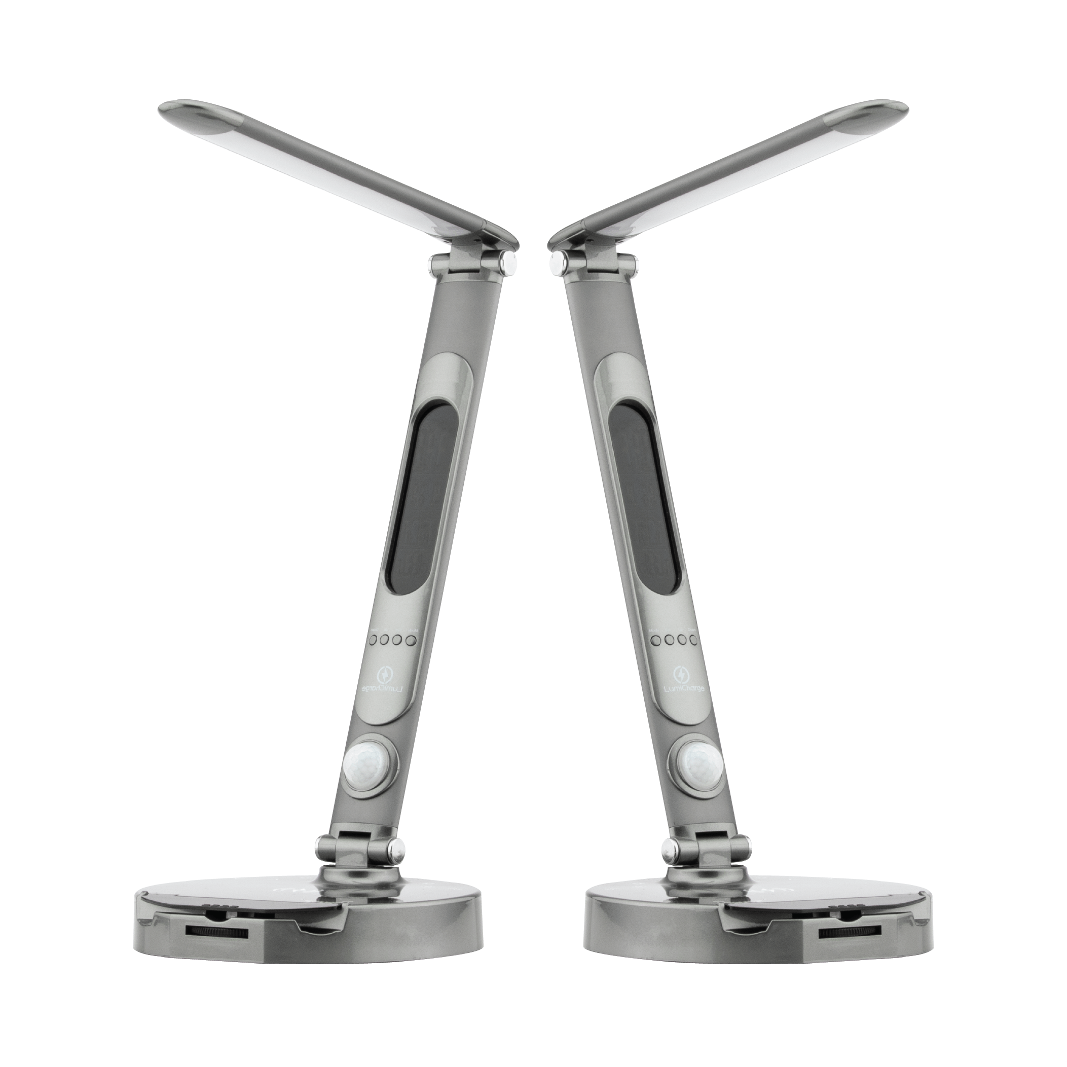 LumiCharge II - 6-in-1 Premium Desk Lamp with Wireless & Universal Phone Charger Lighting