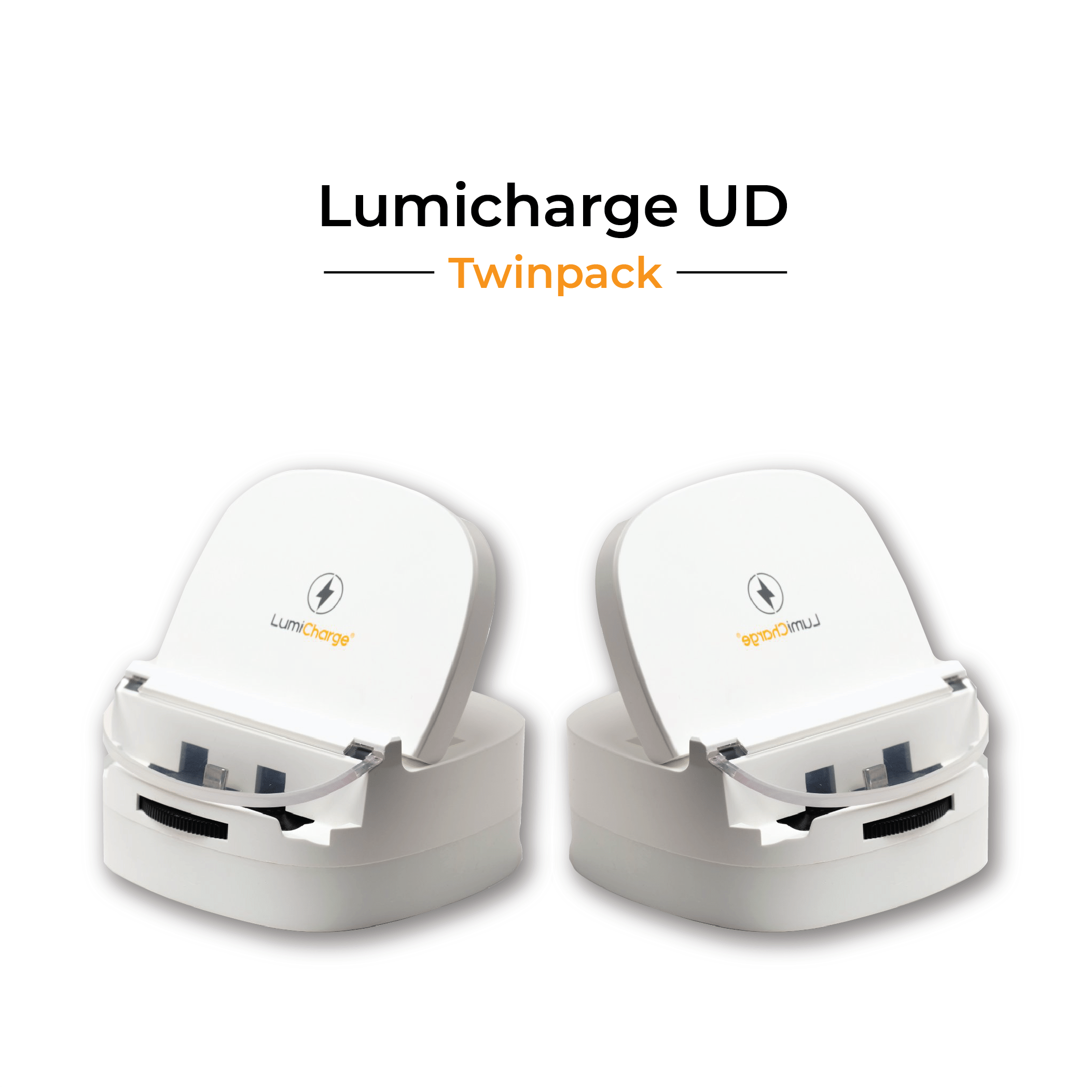 LumiCharge UD-Universal Phone Dock with Fast Wireless Charger Charging Station